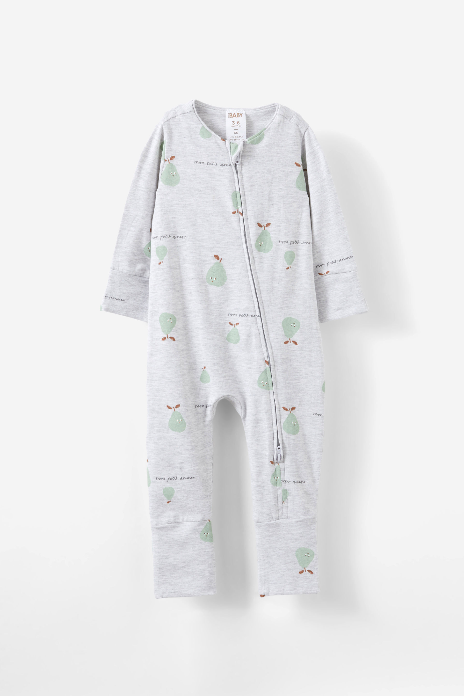 The Billie Long Sleeve Zip Romper