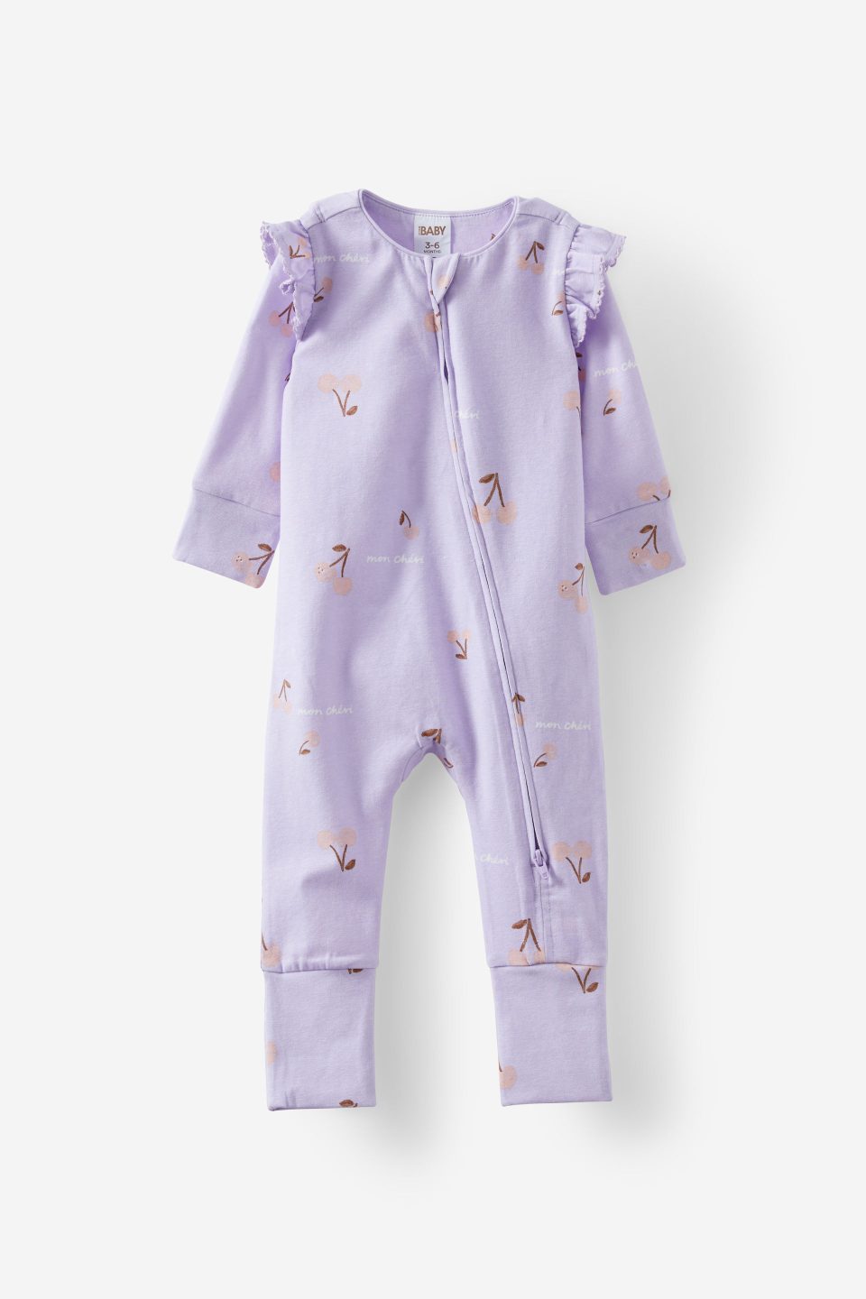 The Billie Long Sleeve Zip Romper