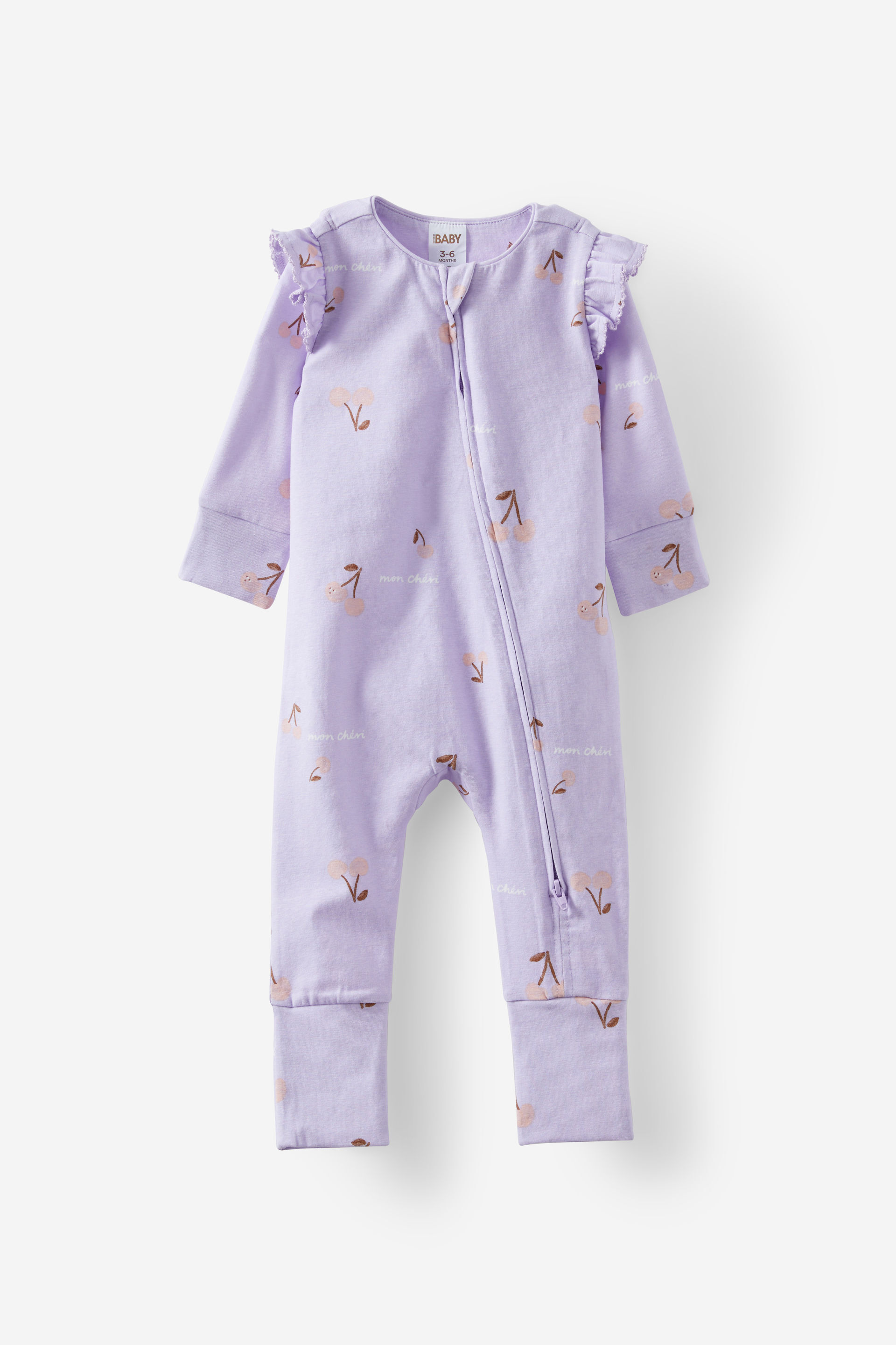 The Billie Long Sleeve Zip Romper