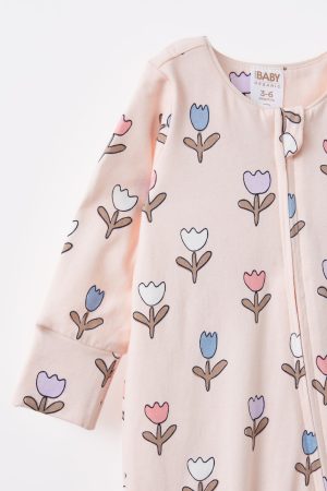 The Billie Long Sleeve Zip Romper