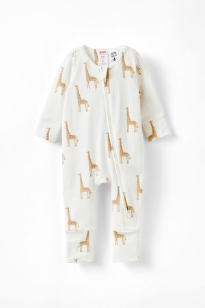 The Billie Long Sleeve Zip Romper