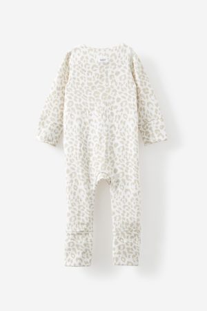 The Billie Long Sleeve Zip Romper