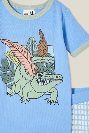 Tyler Short Sleeve Pyjama Set