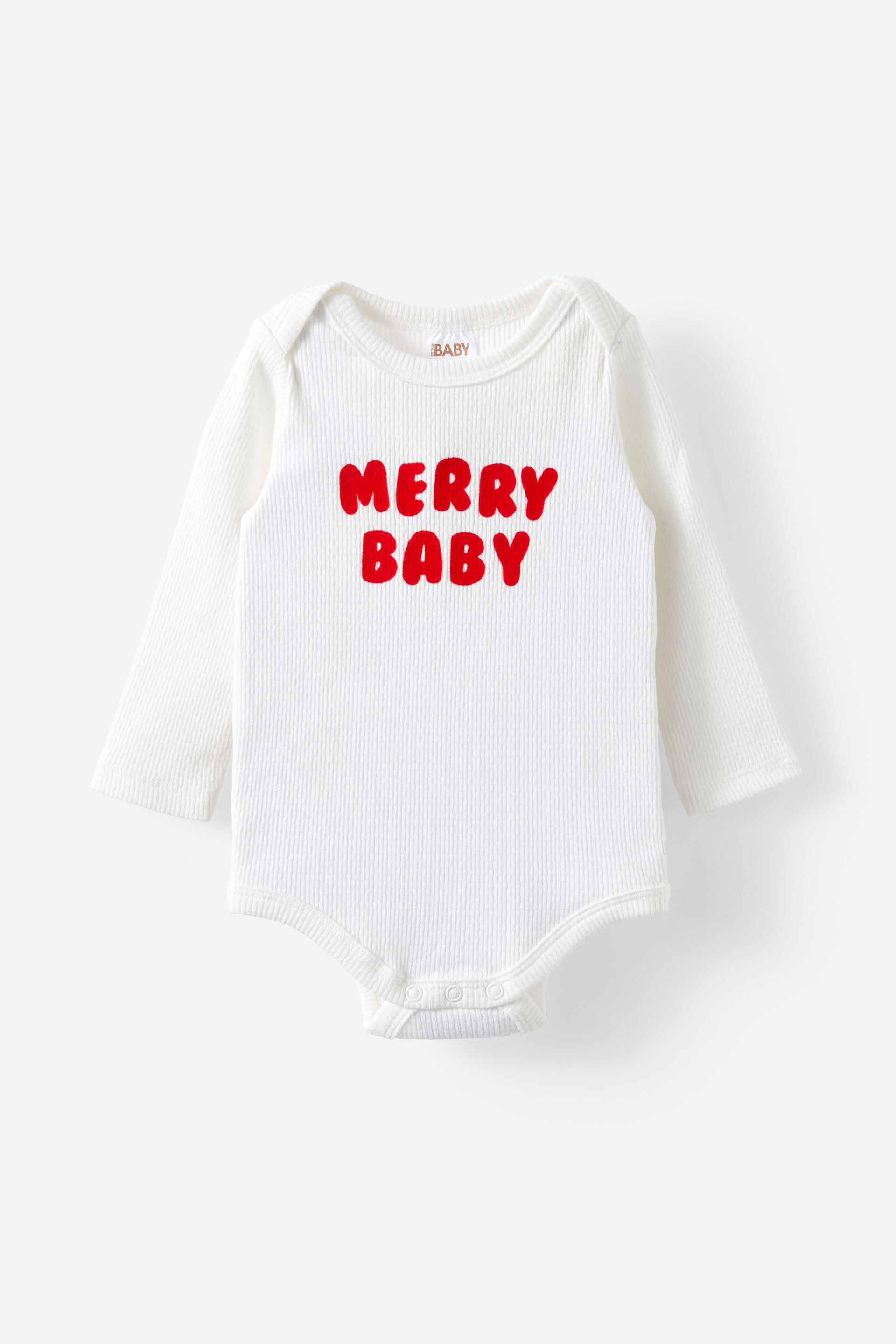 Organic Pointelle Long Sleeve Bubbysuit