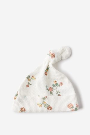 Organic Pointelle Beanie