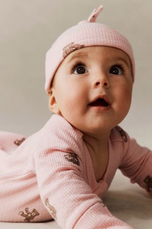 Organic Pointelle Beanie