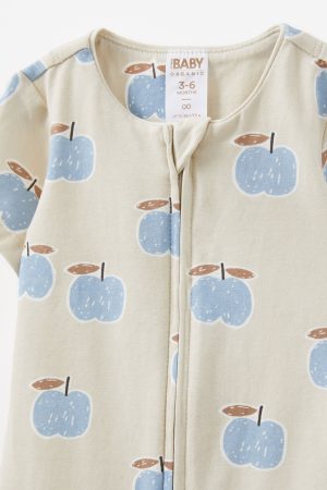 The Billie Short Sleeve Zip Romper