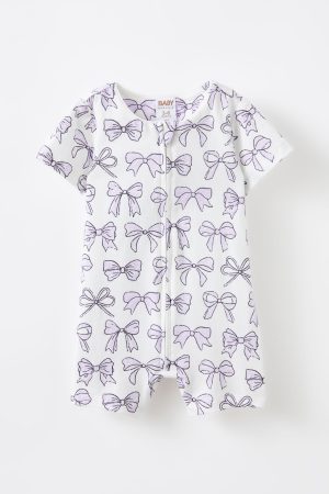 The Billie Short Sleeve Zip Romper