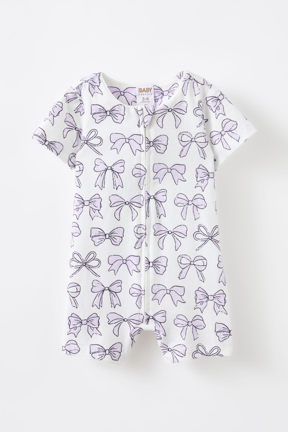 The Billie Short Sleeve Zip Romper