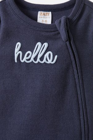 The Billie Short Sleeve Zip Romper