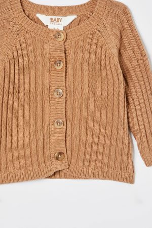 Organic Knit Cardigan