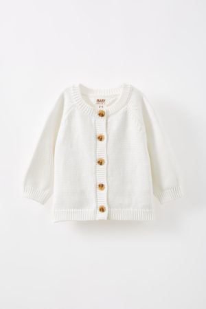 Organic Knit Cardigan