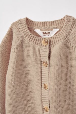 Organic Knit Cardigan