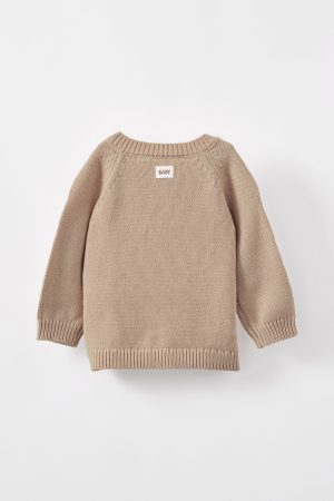 Organic Knit Cardigan