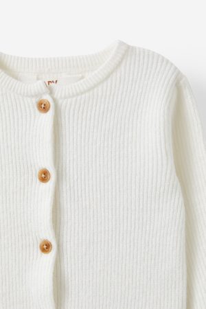 Organic Knit Cardigan