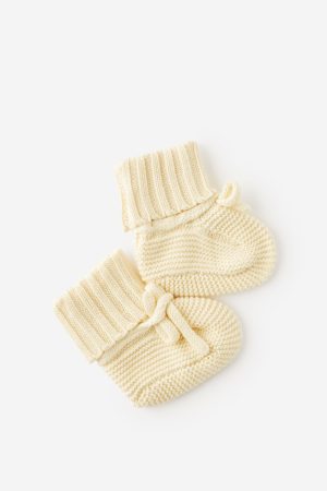 Organic Knit Booties