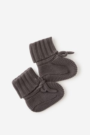 Organic Knit Booties