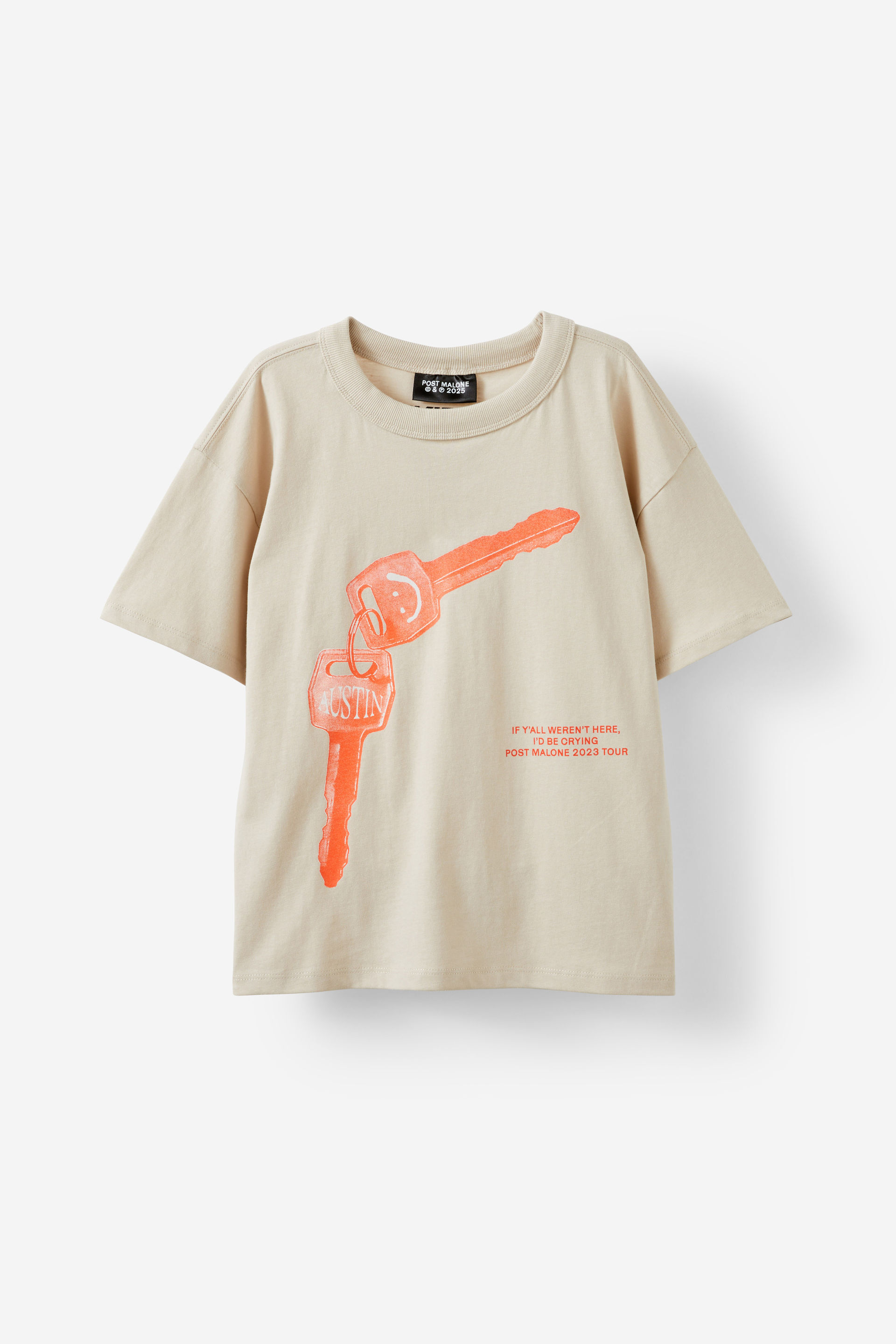 Post Malone Drop Shoulder Short Sleeve Tee