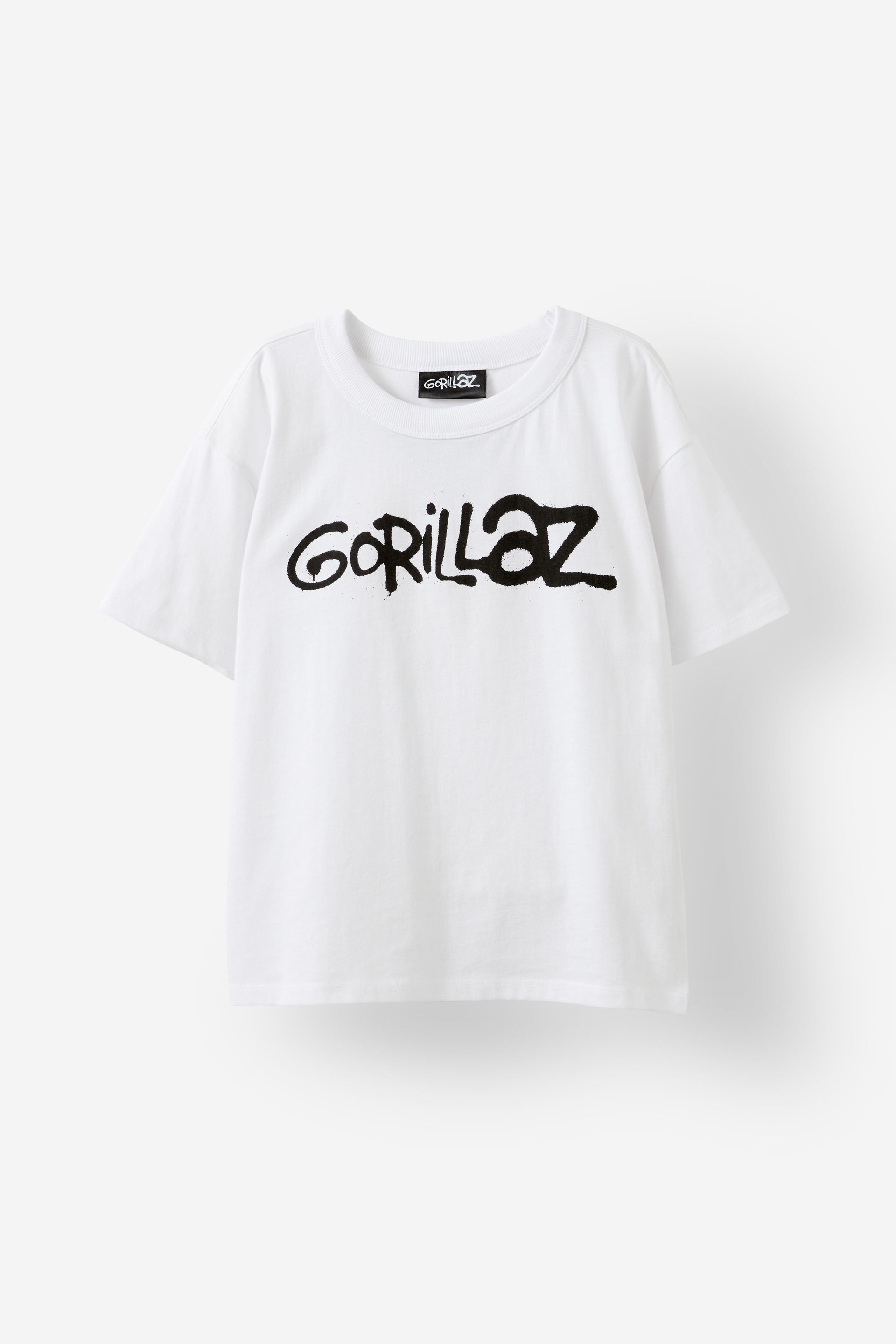 Gorillaz Drop Shoulder Short Sleeve Music Tee