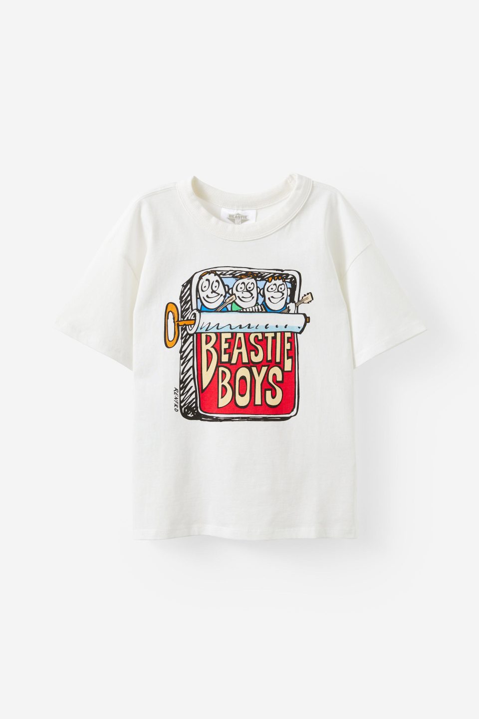 Beastie Boys Drop Shoulder Short Sleeve Music Tee