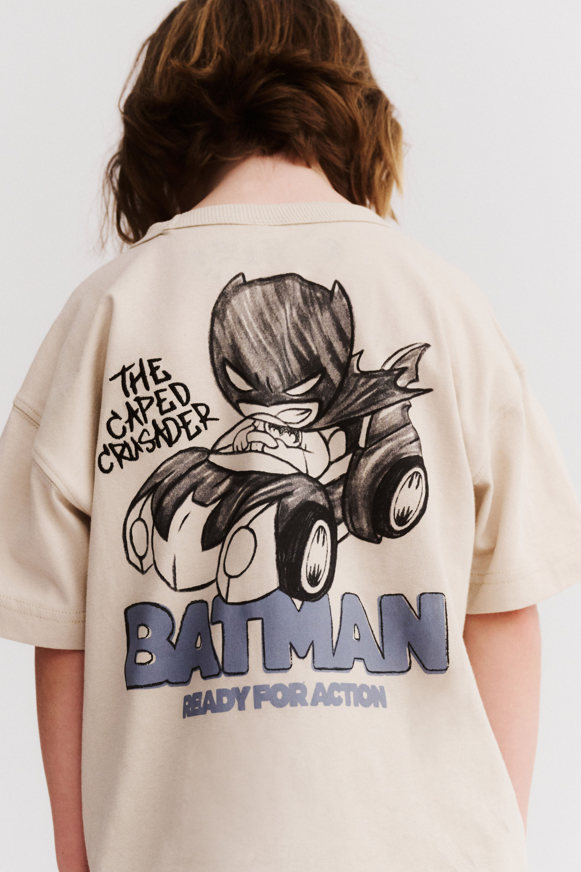 Batman Drop Shoulder Short Sleeve Tee