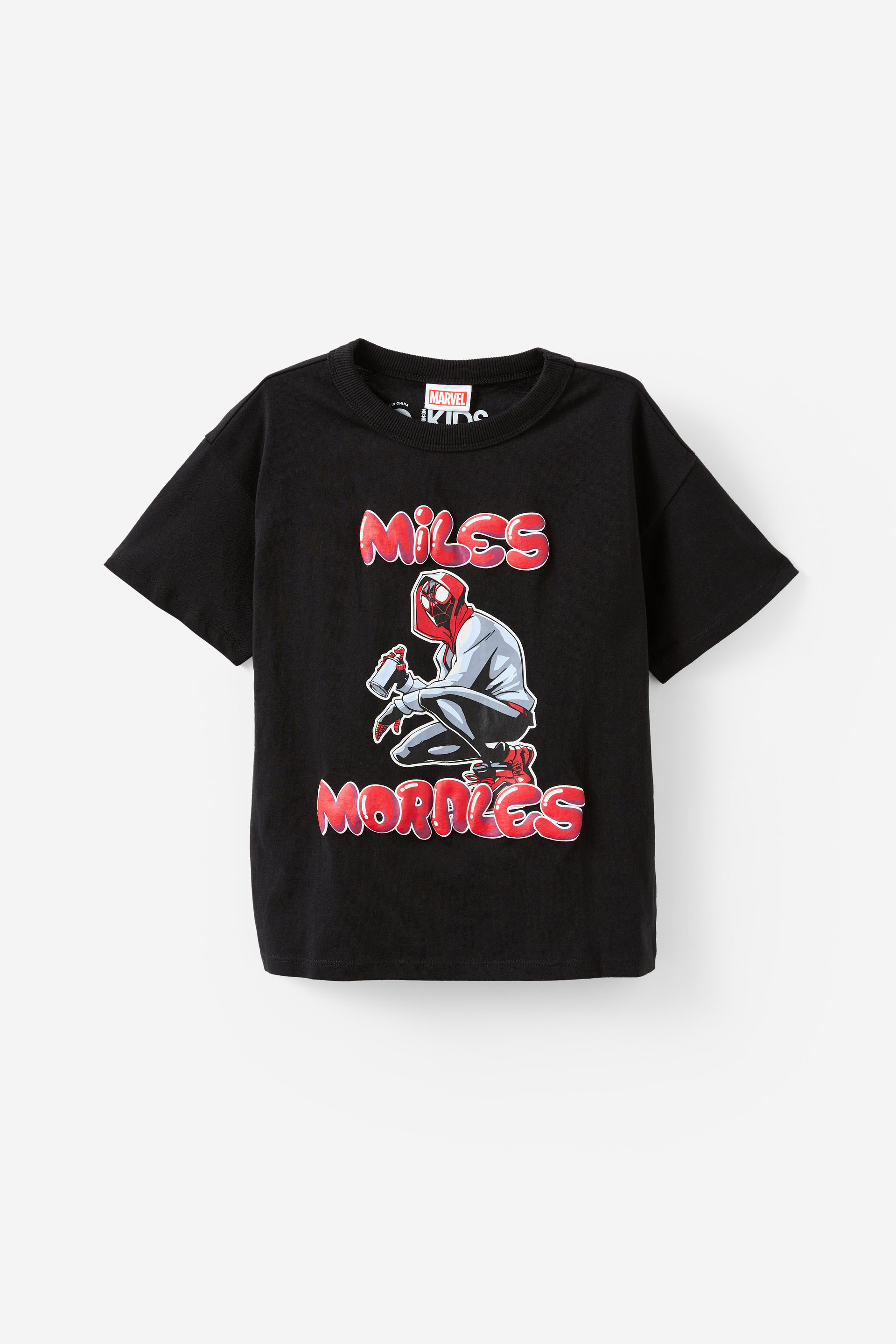 Marvel Spiderman Drop Shoulder Short Sleeve Tee