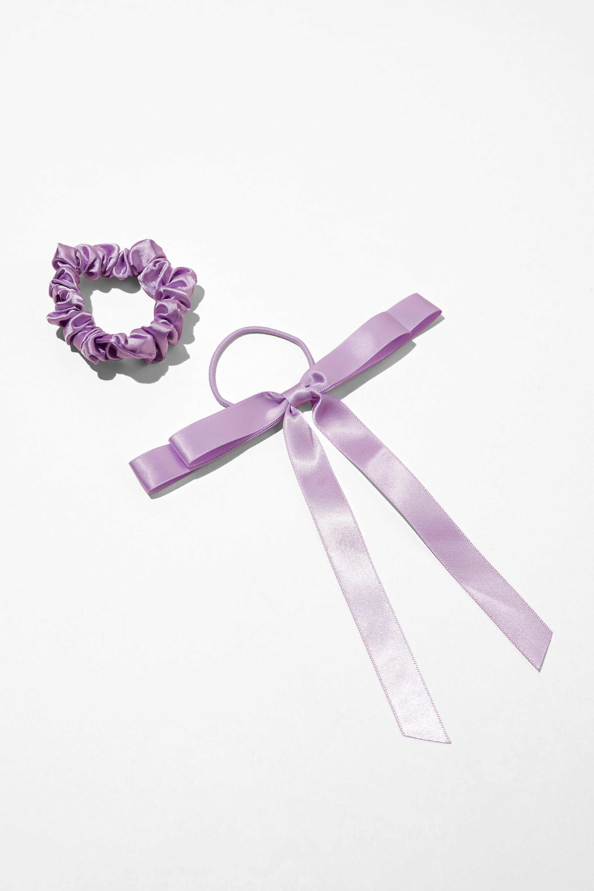 Bailee Bow Scrunchie Set