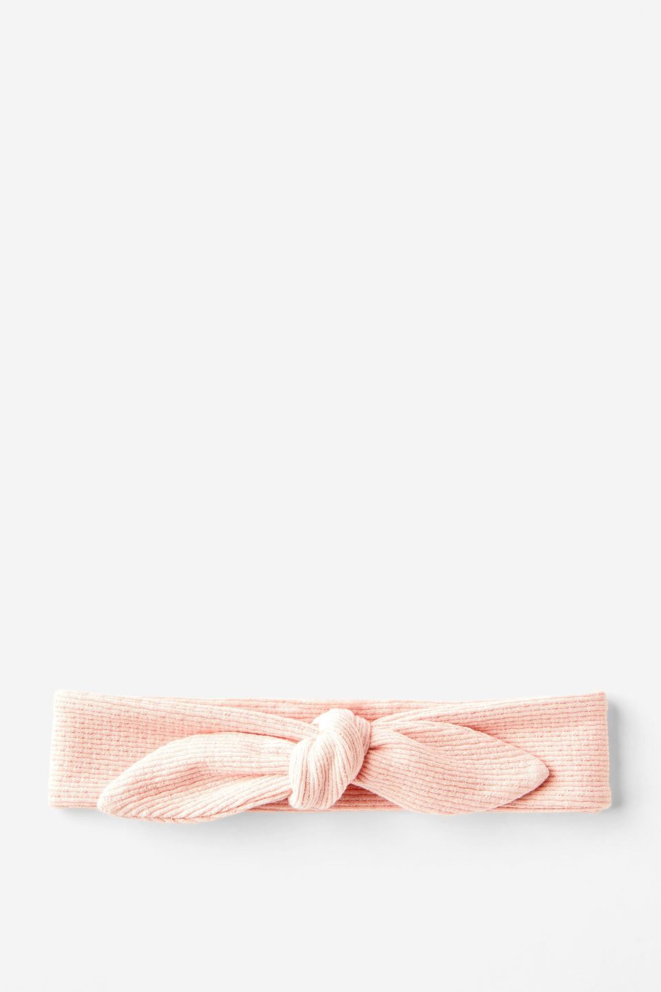 Organic Pointelle Bow Headband