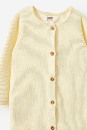 Organic Knit Long Sleeve All In One