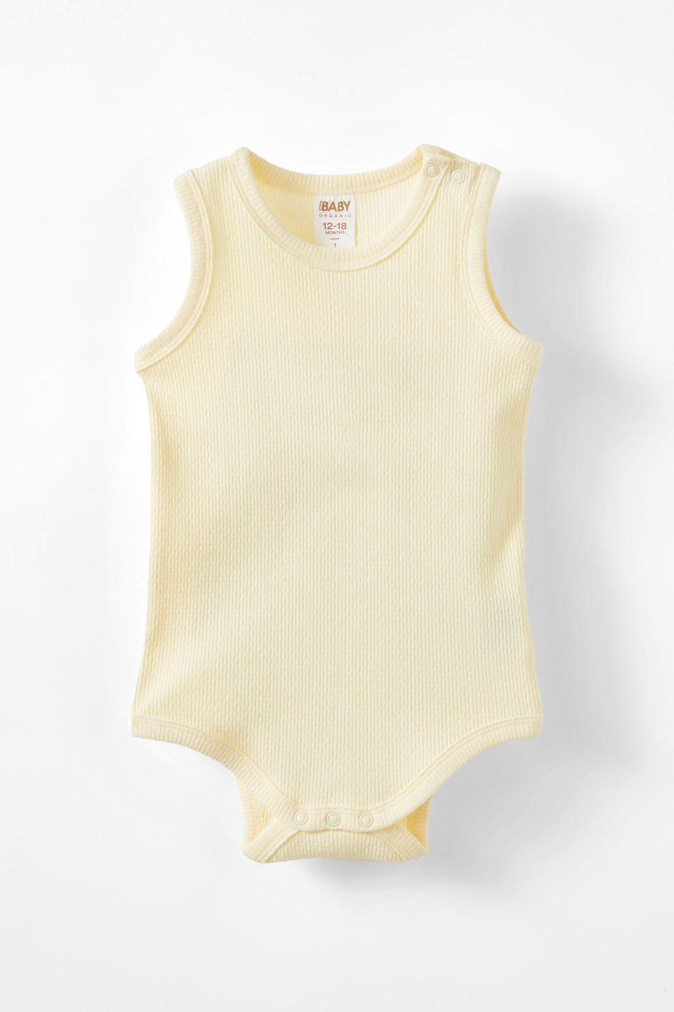 Organic Pointelle Sleeveless Bubbysuit