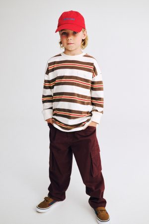 Pleat Front Cargo Pant