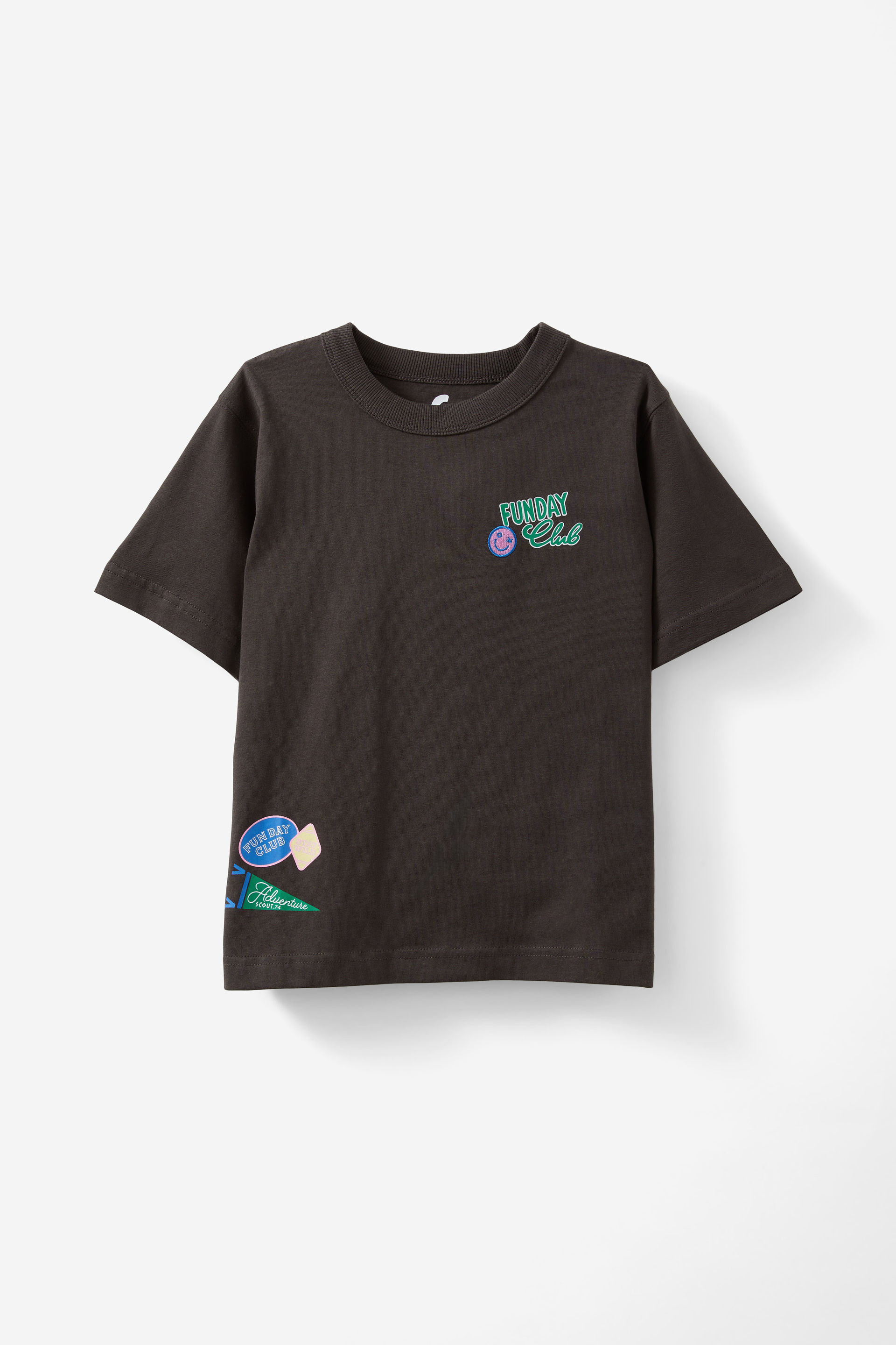 Poppy Oversize Graphic Print Tee