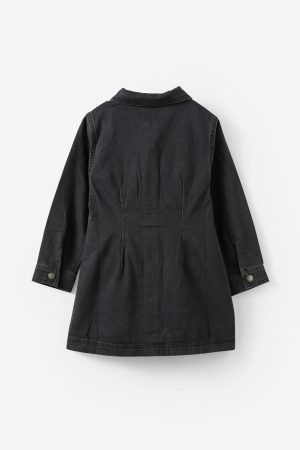 Sasha Long Sleeve Denim Shirt Dress