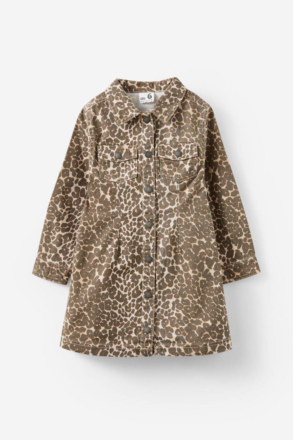 Sasha Long Sleeve Denim Shirt Dress