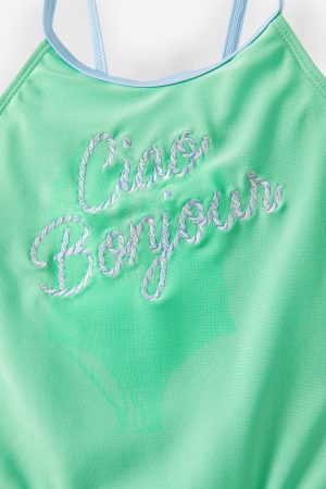 Helen Frill Back One Piece