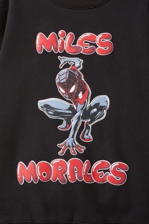 Marvel Miles Morales Oversized Crew