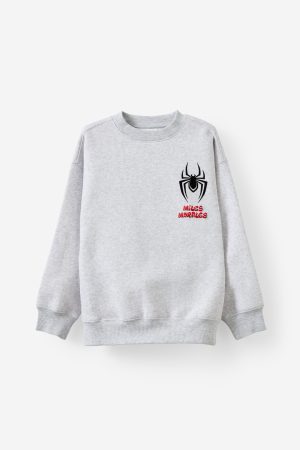 Marvel Miles Morales Oversized Crew