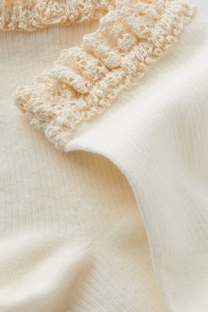 Femme Frill Mid Crew Sock