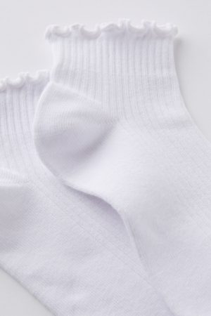 The Perfect Pair Frill Rib Ankle 2Pk