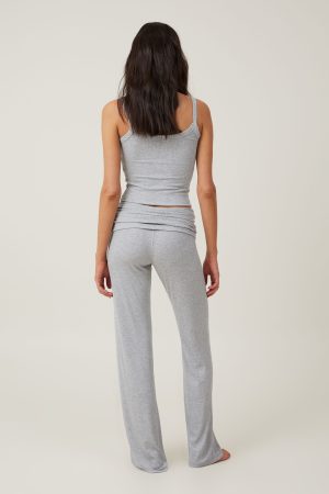 Airy Soft Roll Waist Pant