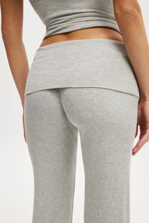 Airy Soft Roll Waist Pant