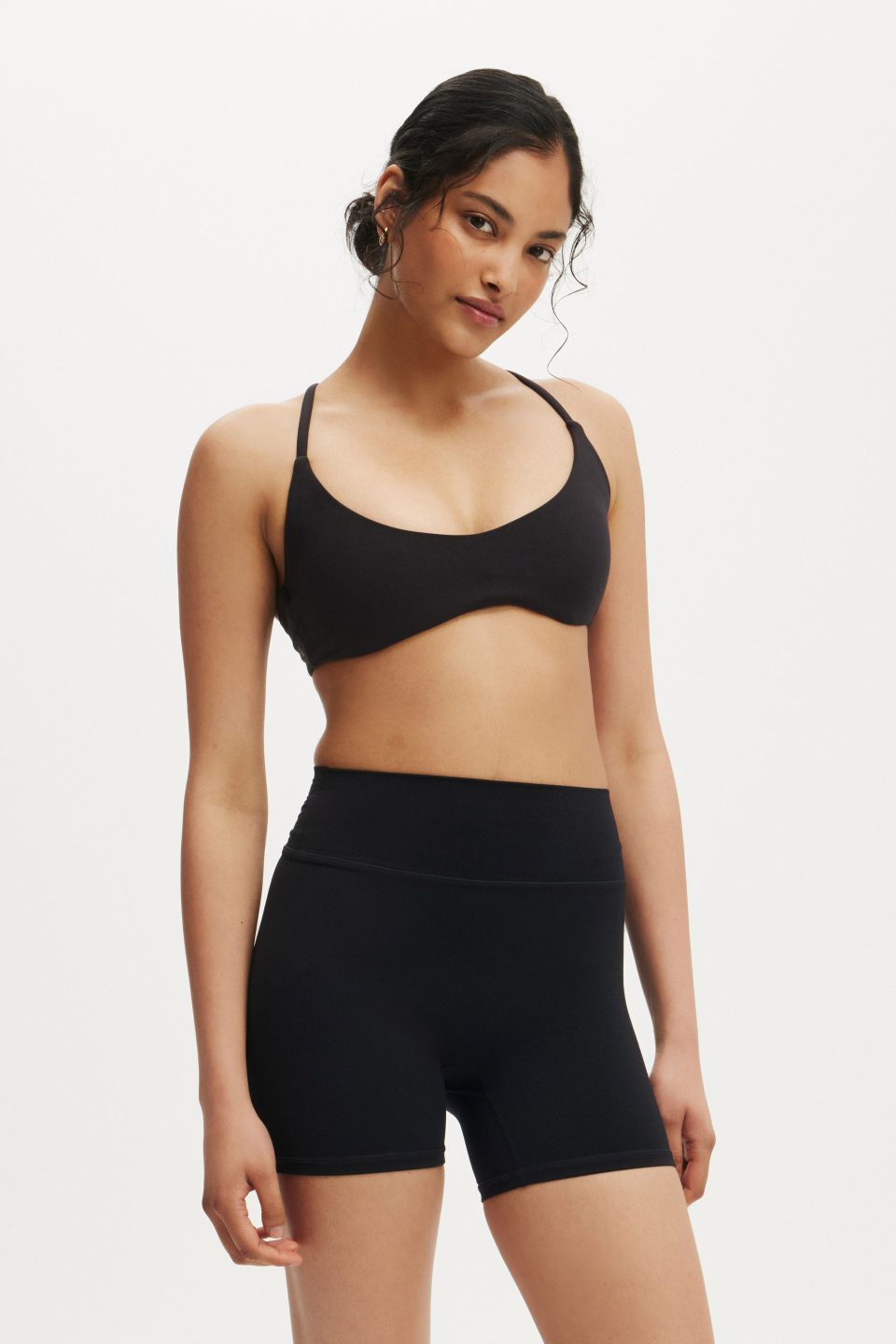 Ultra Soft Minimal Strappy Crop