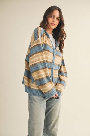 Marigold Zip Up Sweater